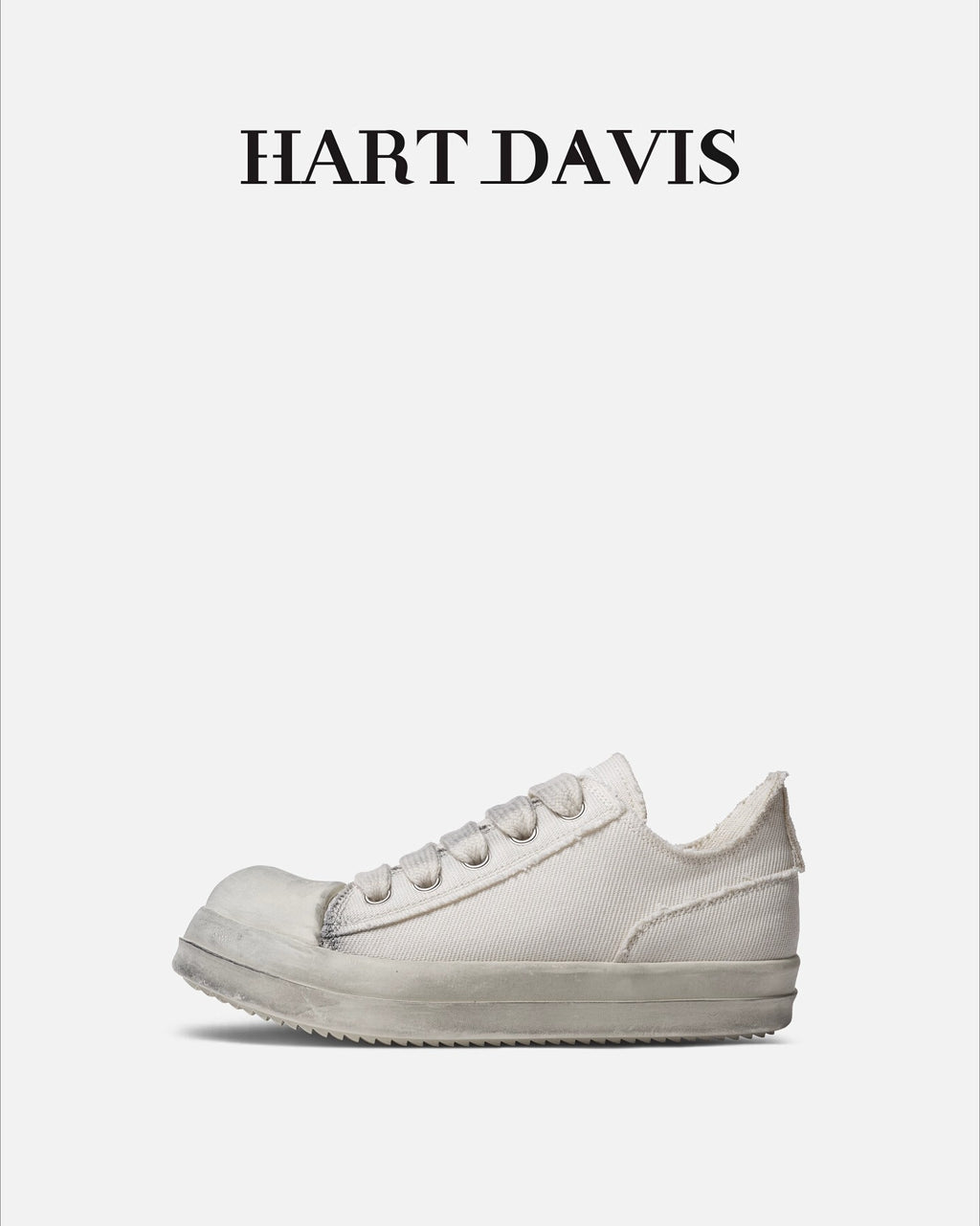 HART DAVIS - canvas shoes Retro-niche original dirty trendy brand old big head shoes