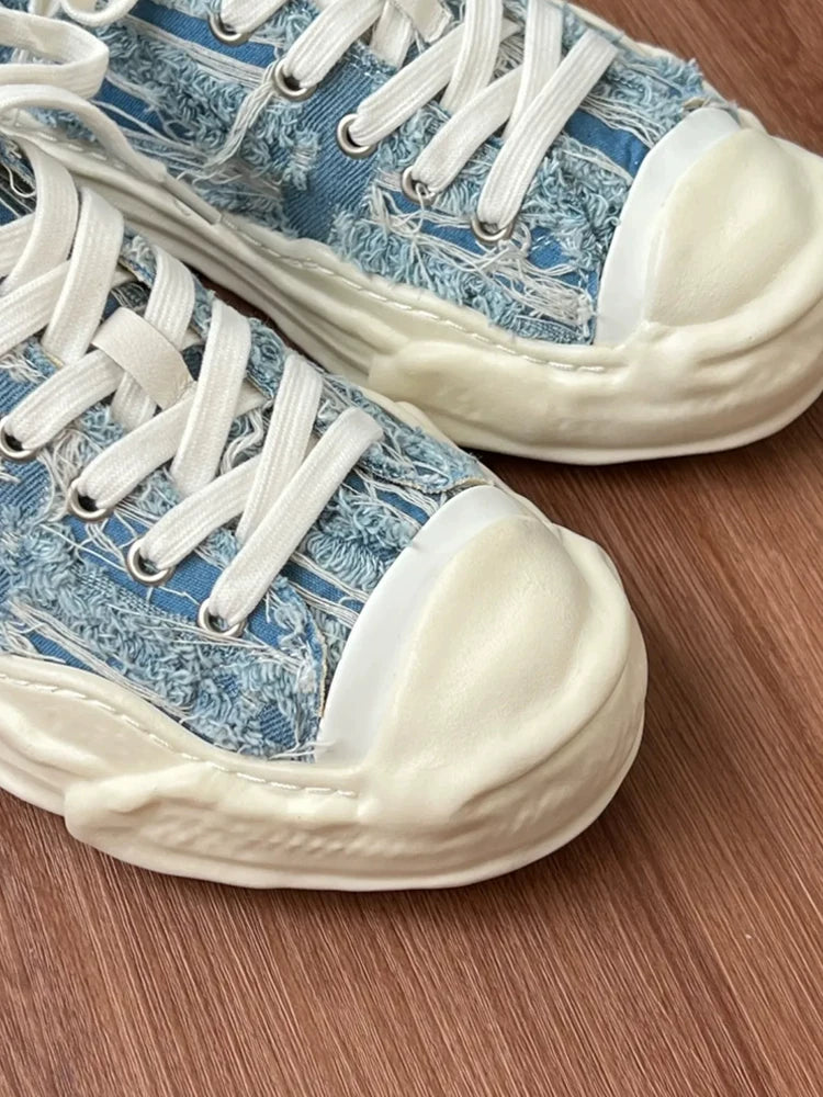 HART DAVIS niche canvas shoes men's and women's board shoes dissolving shoes