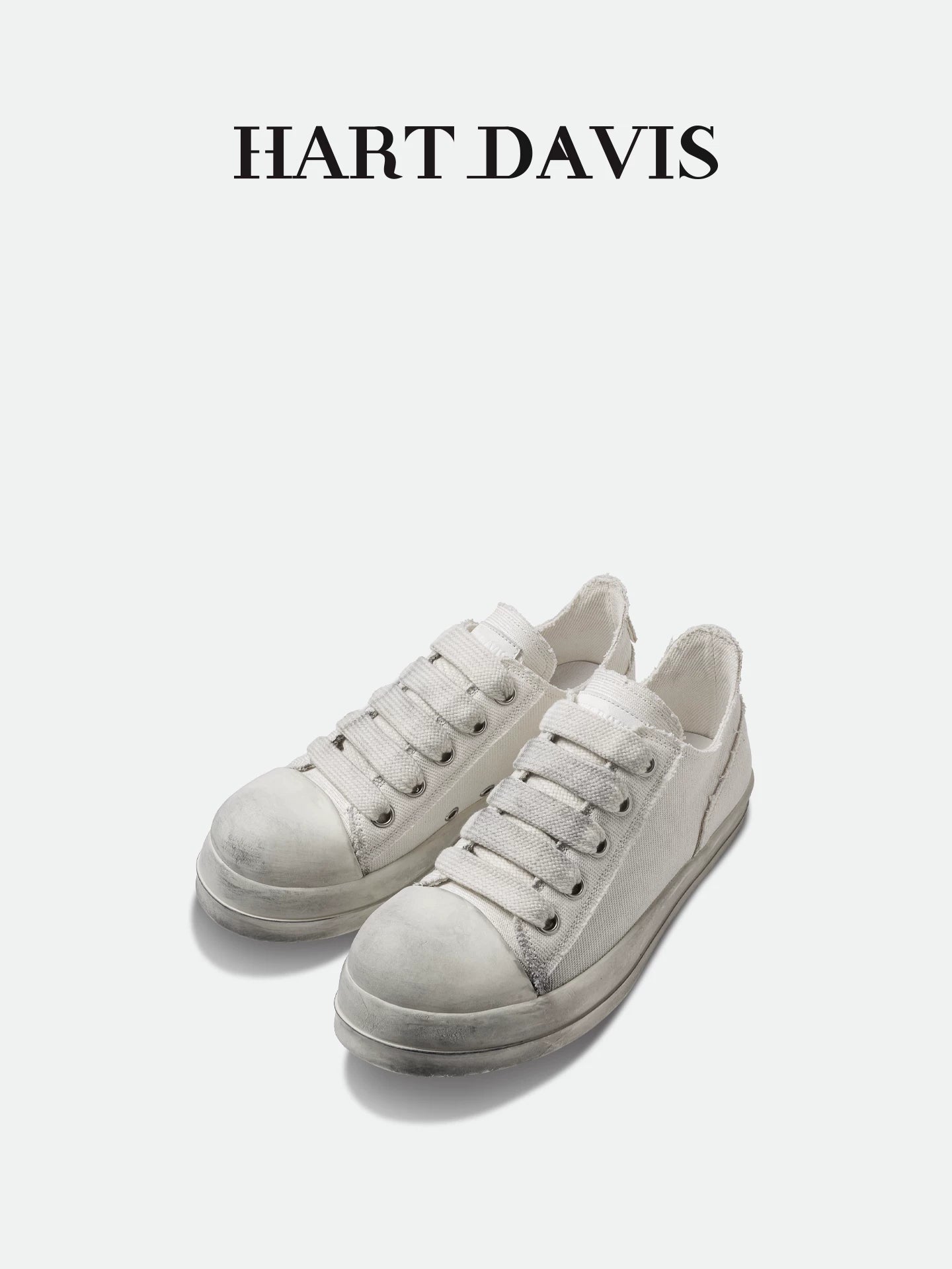 HART DAVIS - canvas shoes Retro-niche original dirty trendy brand old big head shoes