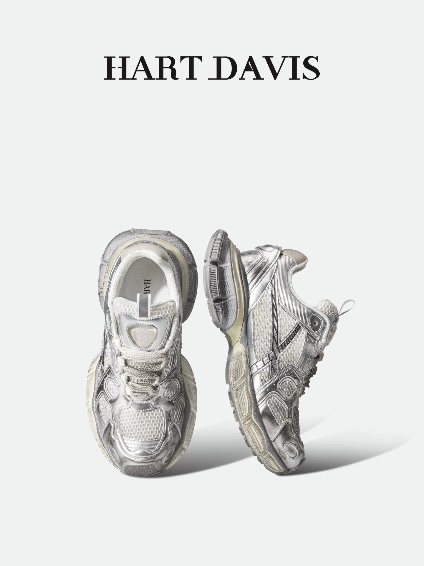 HART DAVIS Magic Speed X103 thick-soled heightening old sports dad shoes