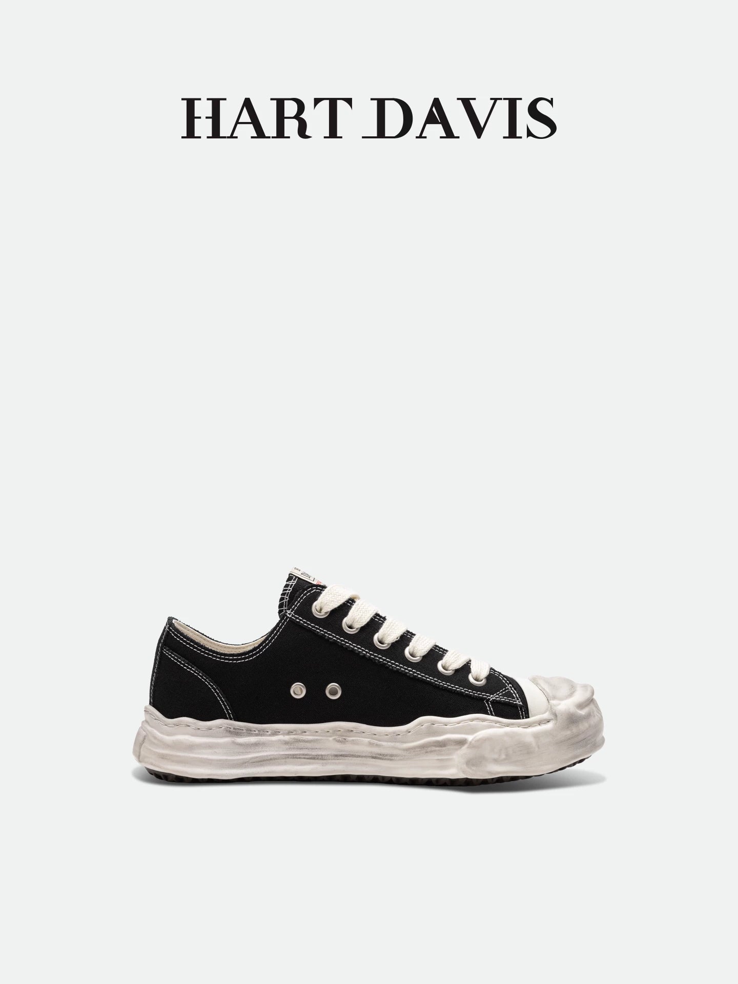 HART DAVIS platform canvas shoes men's and women's dissolving casual board shoes