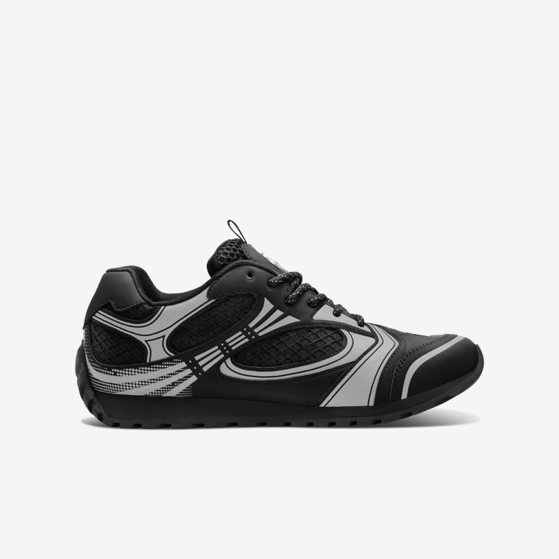 HART DAVIS - Winged RS-Silver Couple Trend Casual Sneakers