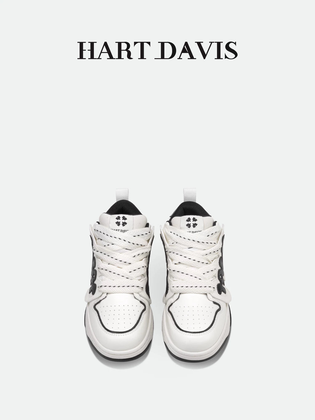 HART DAVIS Rebel skateboard shoes Arcane001-Zhang Jin, black and white bread shoes