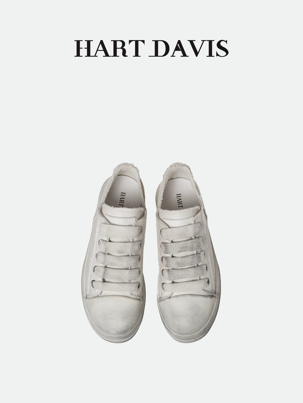 HART DAVIS - canvas shoes Retro-niche original dirty trendy brand old big head shoes