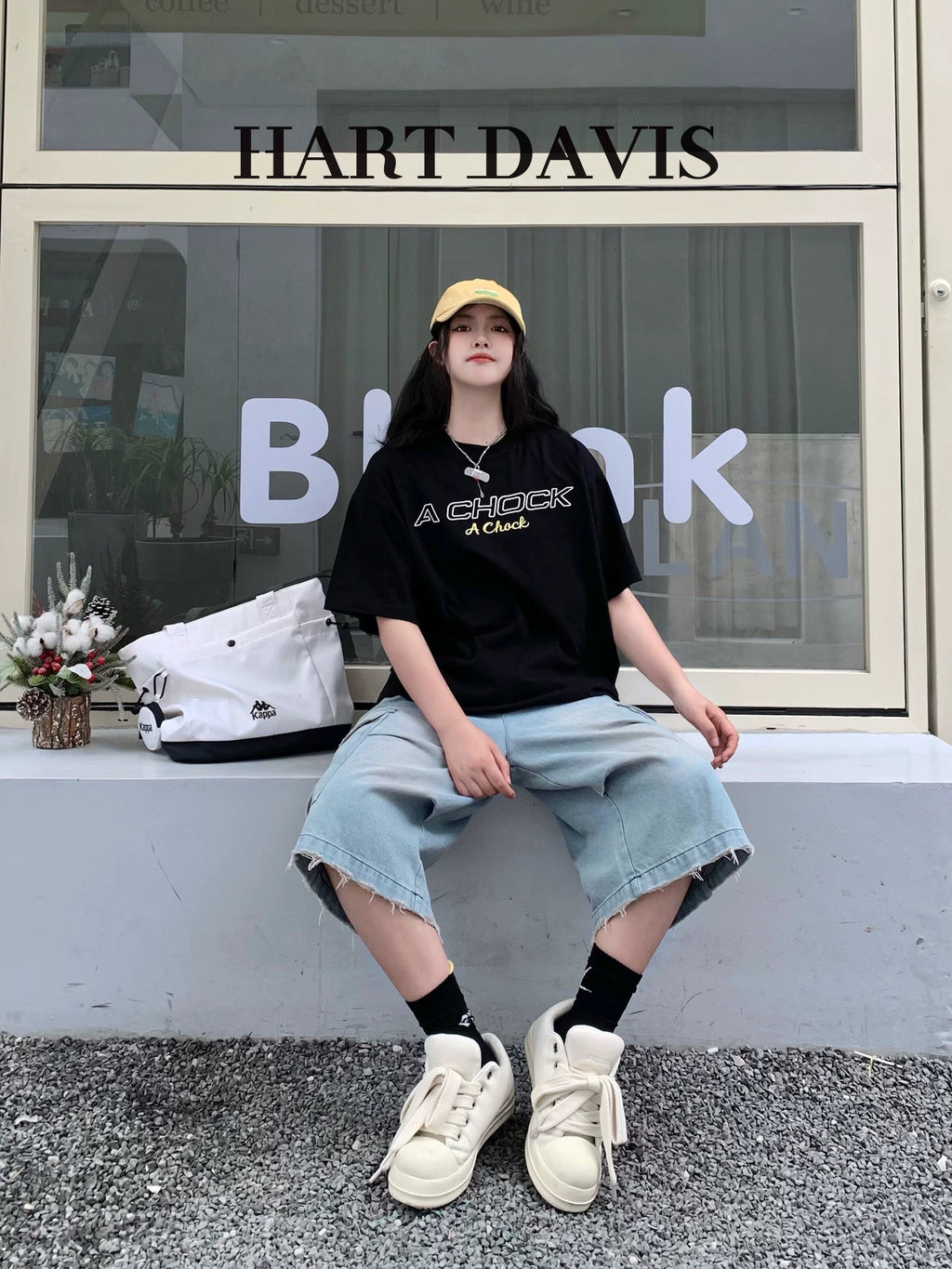 HART DAVIS chubby shoes Retro-big head old casual board shoes