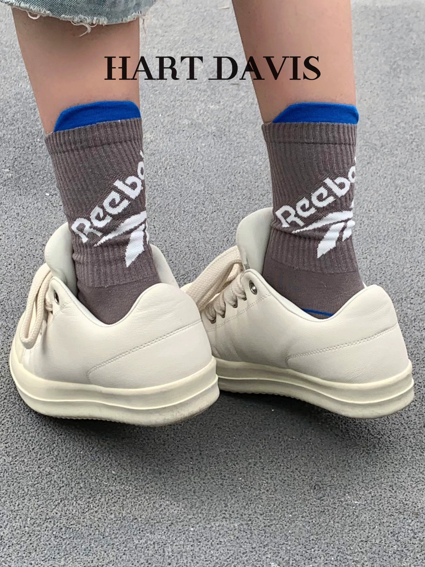 HART DAVIS chubby shoes Retro-big head old casual board shoes