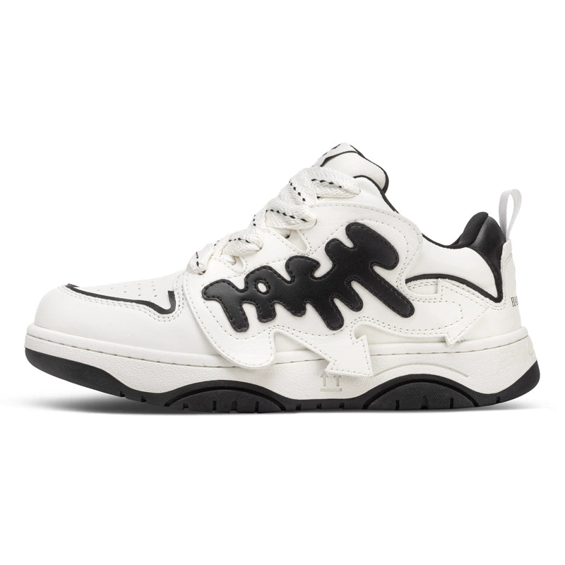 HART DAVIS Rebel skateboard shoes Arcane001-Zhang Jin, black and white bread shoes