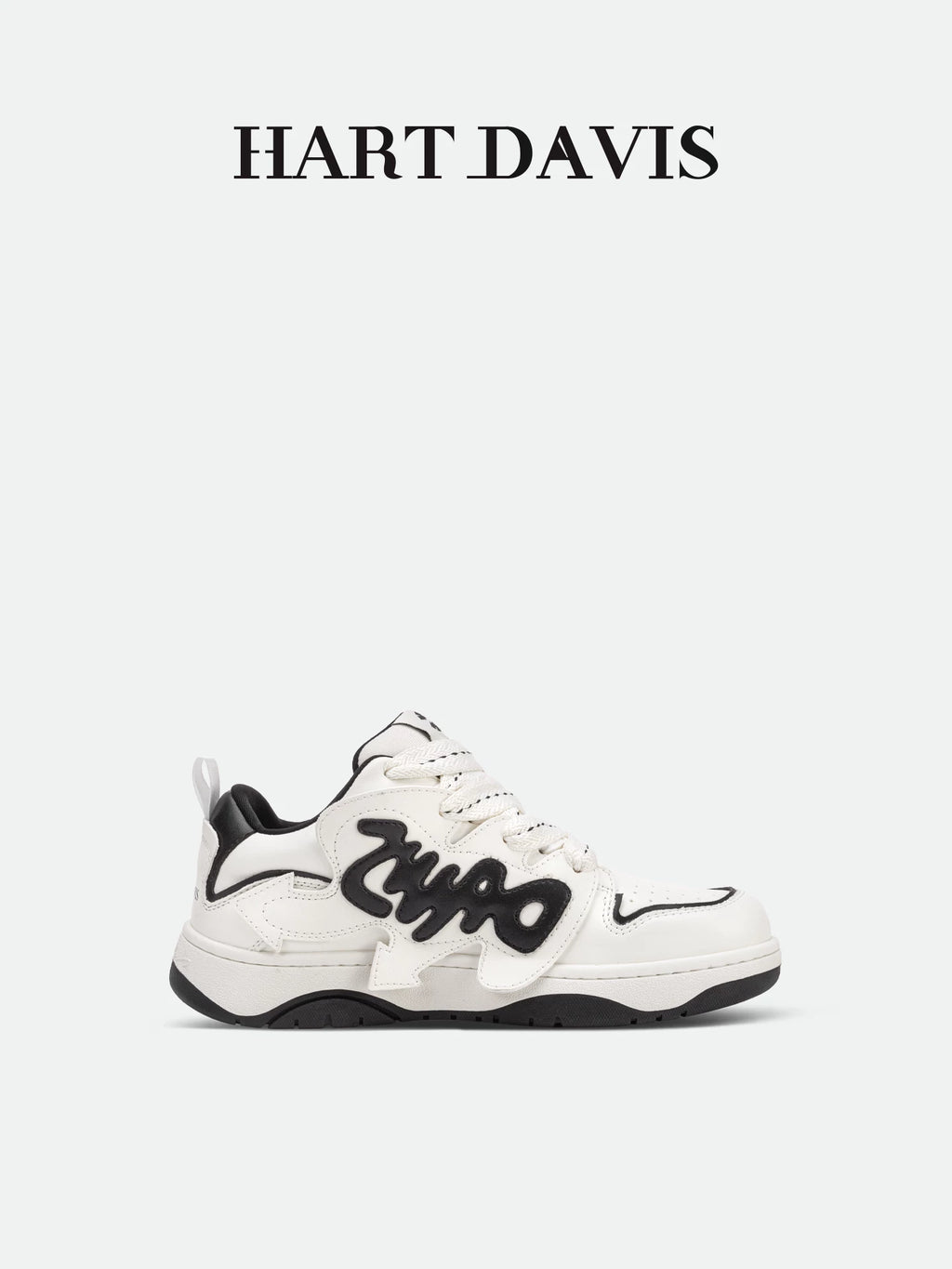 HART DAVIS Rebel skateboard shoes Arcane001-Zhang Jin, black and white bread shoes