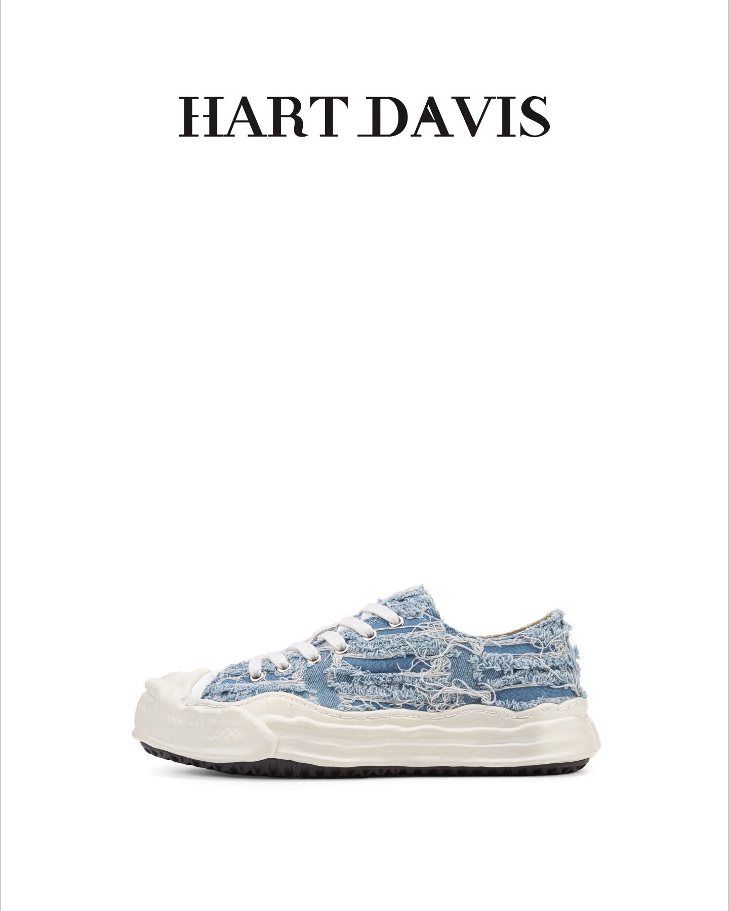 HART DAVIS niche canvas shoes men's and women's board shoes dissolving shoes