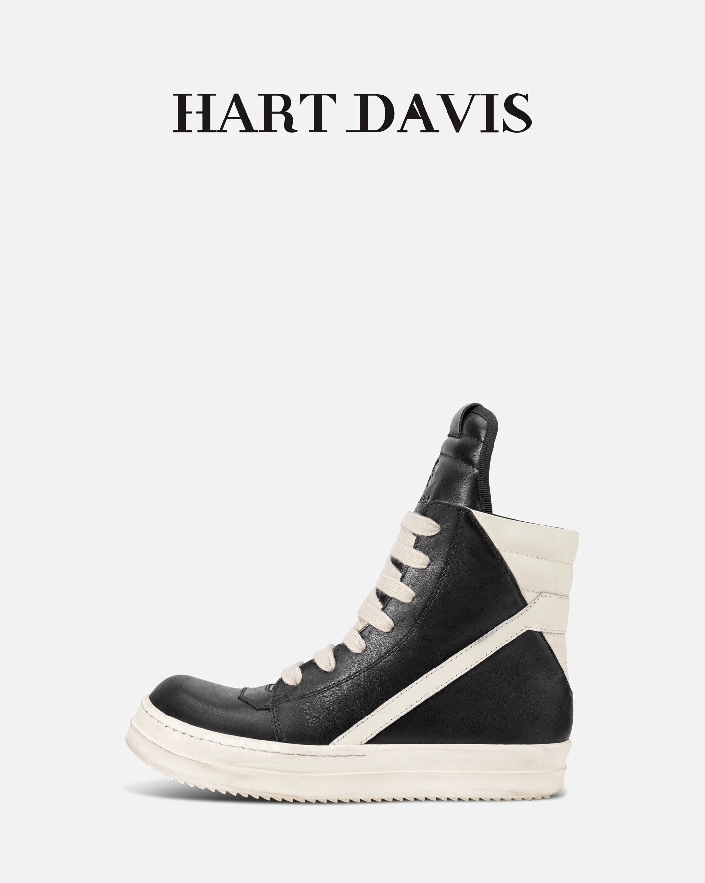 HART DAVIS - Edge GT-Prism Lens black and white old sports casual high-top shoes